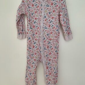 H&M Floral Kids One Piece Pajamas